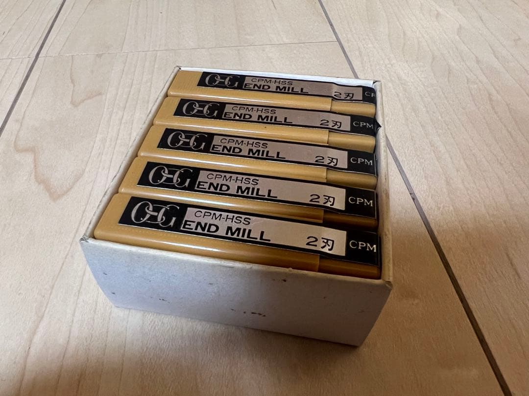 (新品)OSG CPM エンドミル ショート 刃径6mm 2枚刃  10本