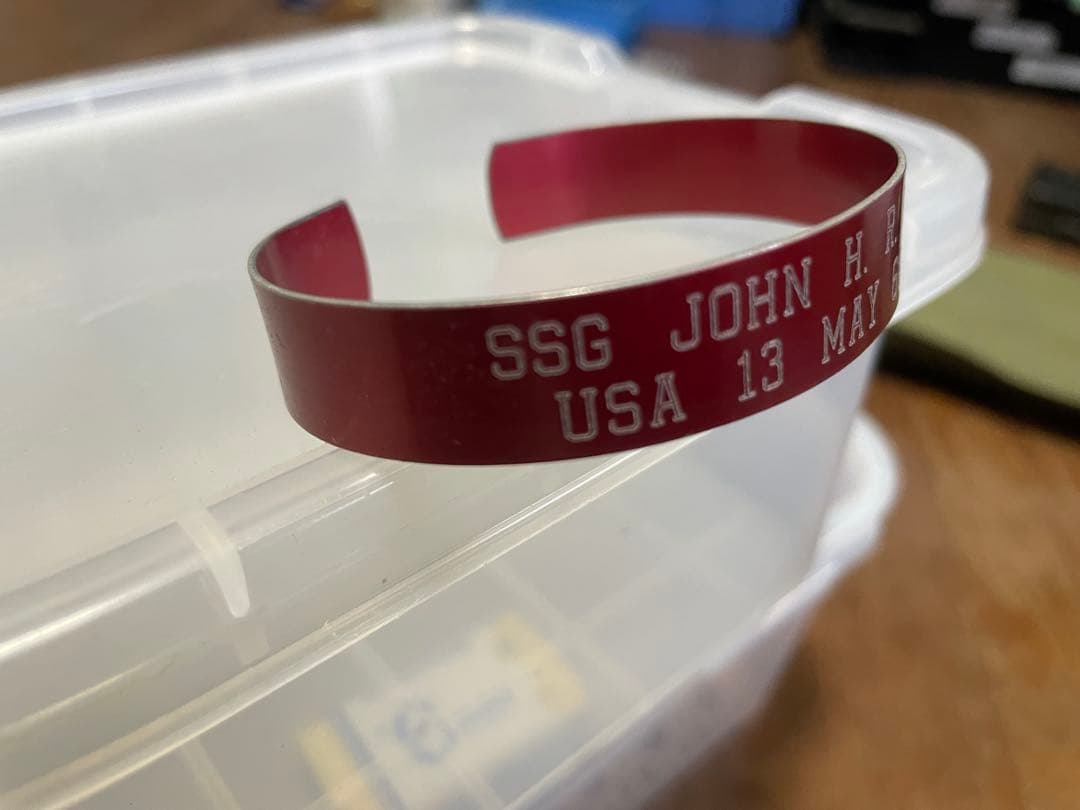 ベトナム戦争　POW MIAブレスレット ②