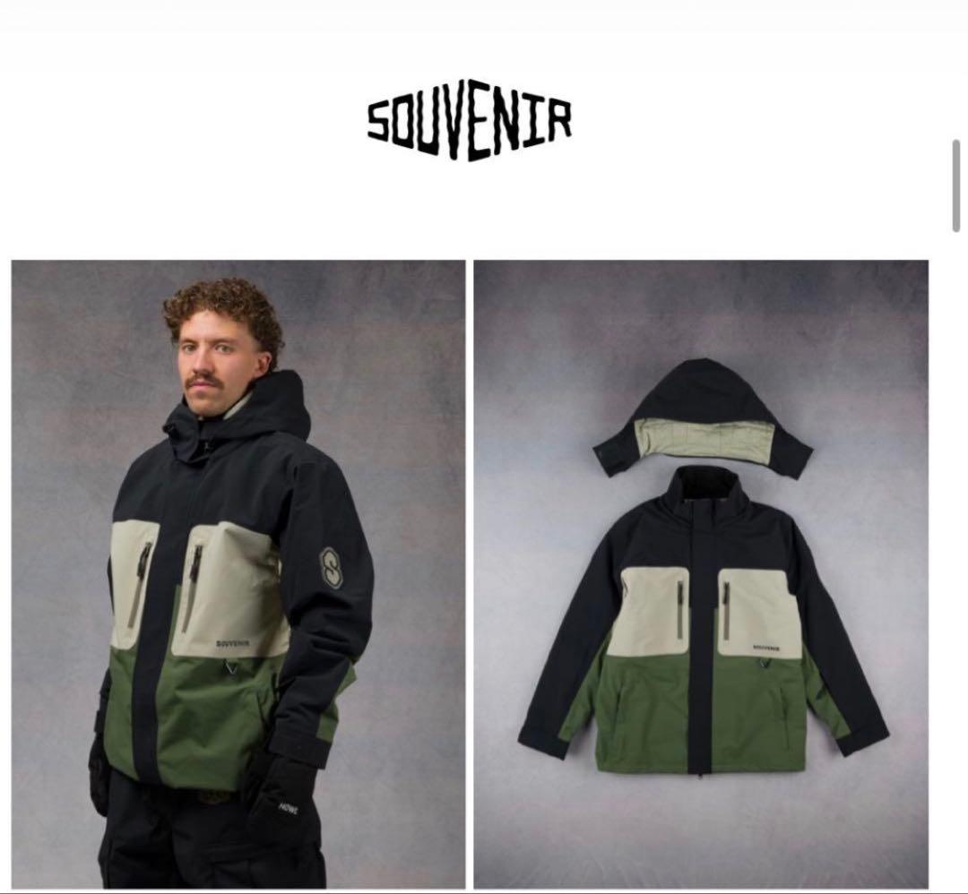 Mサイズ 大きめSOUVENIR スノーボードジャケット