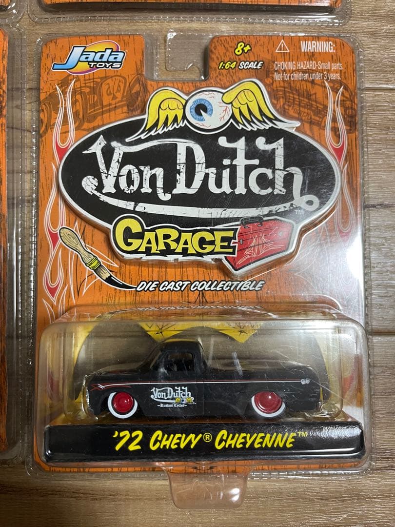 ホットロッド　Von Dutch Garage ミニカー 6台セット　JADA